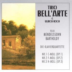Cover for F. Mendelssohn · Trio Bell'arte (CD) (1998)