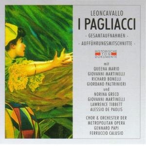 I Pagliacci (Ga) - Chor & Orch.der Metropolitan Opera - Musik - CANTUS LINE - 4032250058438 - 24. januar 2005