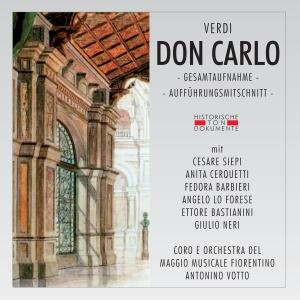 Don Carlo - G. Verdi - Musik - CANTUS LINE - 4032250087438 - 22. november 2006