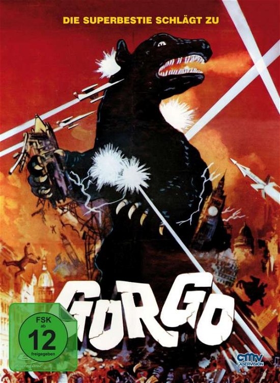 Gorgo-cover a (Limitiertes Mediabook) (Blu-ray/+ - Eugene Lourie - Filme -  - 4042564204438 - 9. Oktober 2020