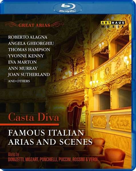 Sutherland,Kenny,Gheorghiu · Great Arias / Casta Diva (Blu-ray) (2016)