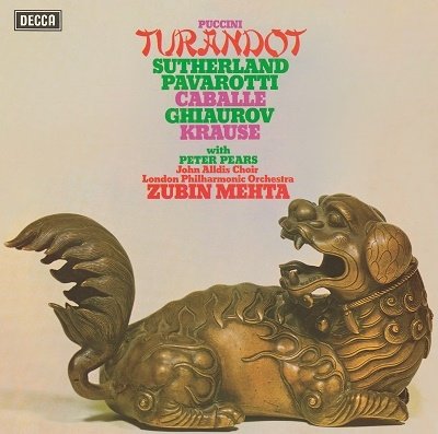 Cover for Zubin Mehta · Puccini: Turandot (CD) [Japan Import edition] (2022)