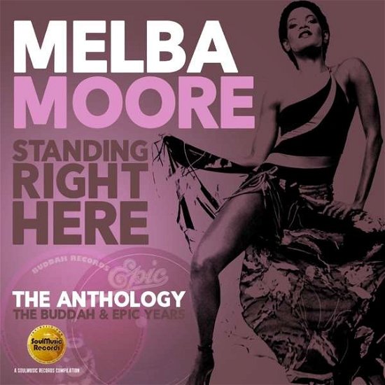 Cover for Melba Moore · Standing Right Here - The Anthology (CD) (2016)