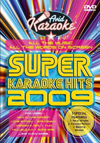 Cover for Super Karaoke Hits 2009 (DVD) (2009)