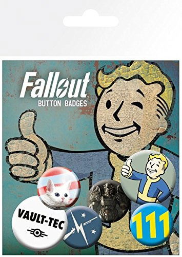 Fallout 4 Mix Badge Pcks - Fallout 4 - Marchandise - FALLOUT 4 - 5028486347438 - 19 mars 2022