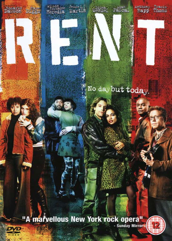 Rent - Musical - Películas - Sony Pictures - 5035822071438 - 14 de agosto de 2006