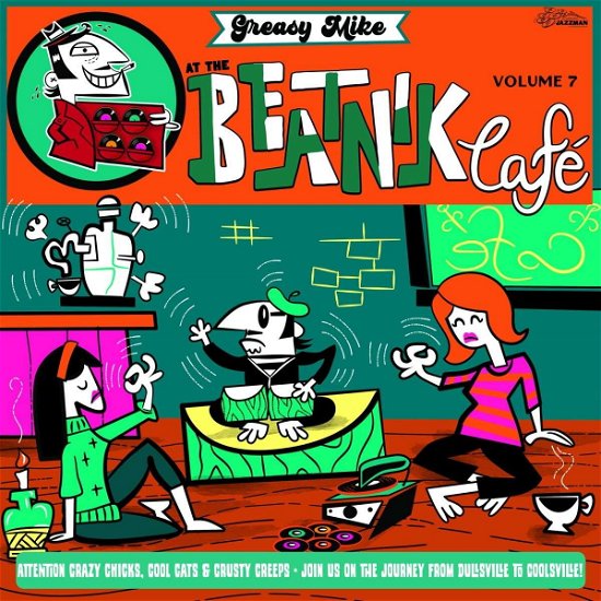 Cover for Greasy Mike at the Beatnik Cafe (LP) (2024)