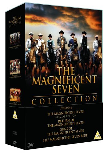 The Magnificent Seven Movie Collection (4 Fims) - The Magnificent Seven Collection Dvds - Elokuva - Metro Goldwyn Mayer - 5050070006438 - maanantai 15. lokakuuta 2001