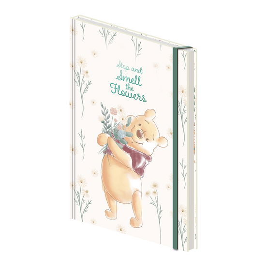 Cover for Disney: Pyramid · Winnie The Pooh (Stop And Smell The Flowers) A5 Premium Notebook (Stationery) (2024)