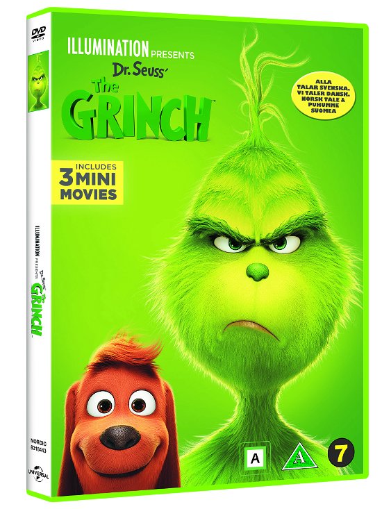 Cover for The Grinch (DVD) (2019)