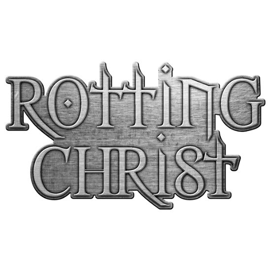 Rotting Christ Pin Badge: Logo (Die-Cast Relief) - Rotting Christ - Merchandise - PHD - 5055339788438 - 28. Oktober 2019