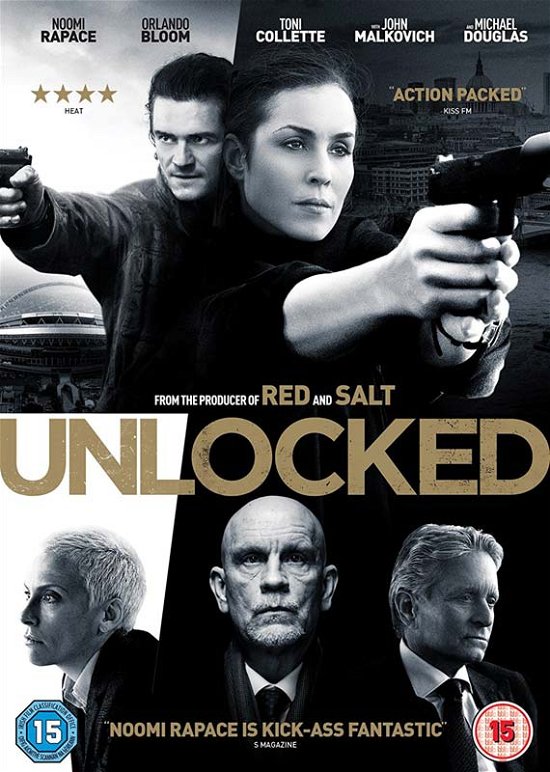 Cover for Unlocked (DVD) (2017)