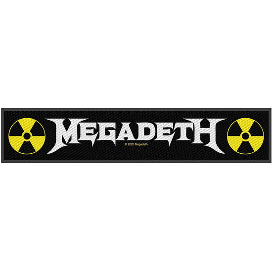 Cover for Megadeth · Megadeth Super Strip Patch: Logo (Patch)