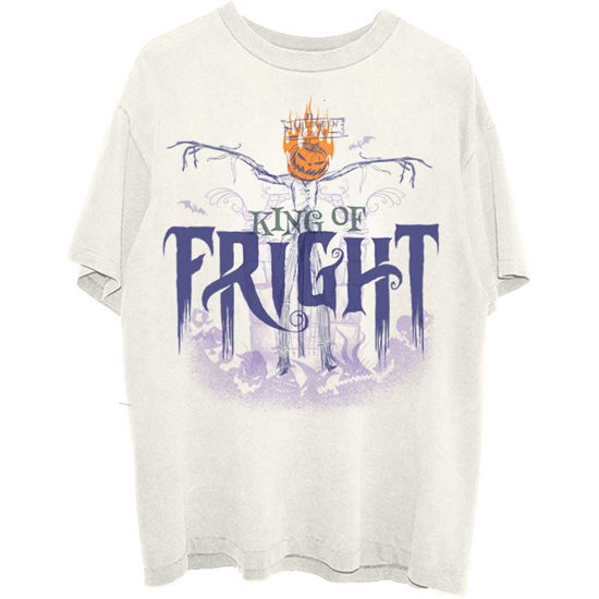 The Nightmare Before Christmas Unisex T-Shirt: King of Fright - Nightmare Before Christmas - The - Merchandise -  - 5056561038438 - 
