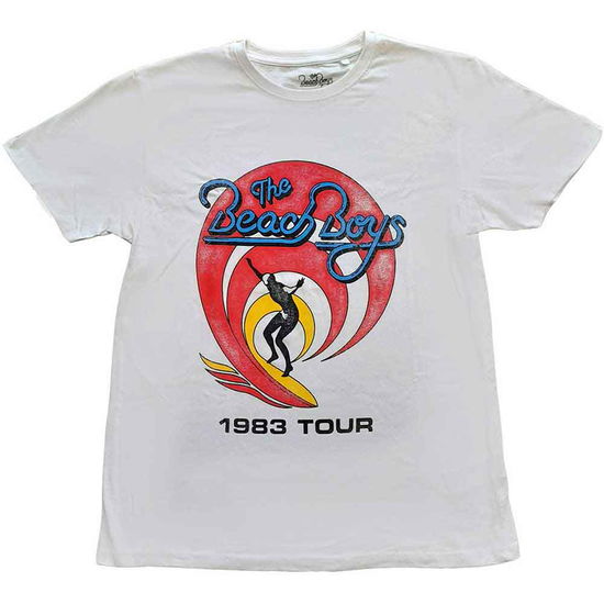 The Beach Boys Unisex T-Shirt: Surfer '83 Vintage - The Beach Boys - Koopwaar -  - 5056561041438 - 