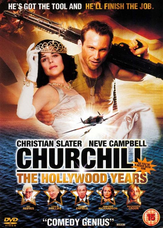 Cover for Churchill Hollywood Years DVD · Churchill - The Hollywood Years (DVD) (2005)
