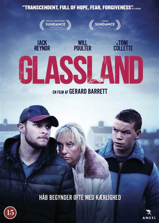 Cover for Jack Reynor / Will Poulter / Toni Collette · Glassland (DVD) (2017)