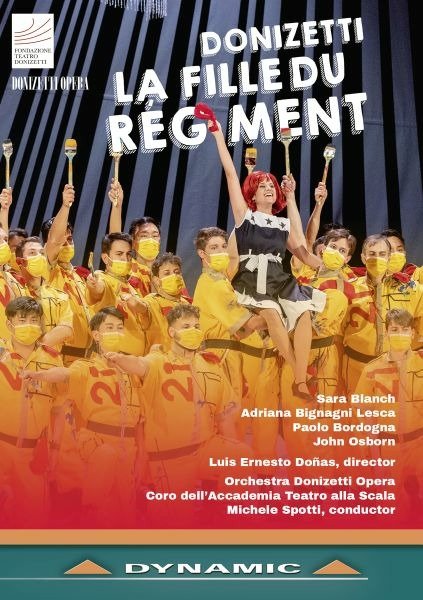 Cover for G. Donizetti · La Fille Du Regiment (DVD) (2022)