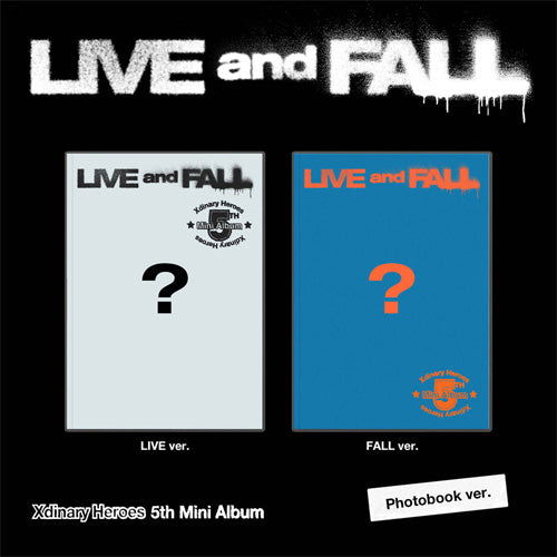 Cover for XDINARY HEROES · Live And Fall (CD/Merch) [Random Photobook edition] (2024)