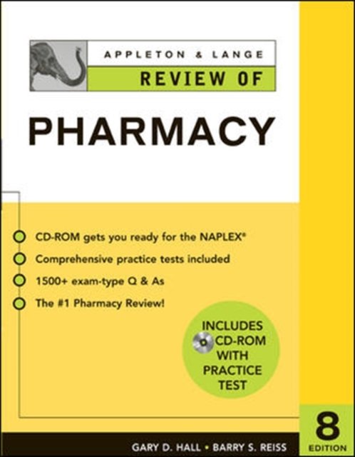 Cover for Gary Hall · Appleton &amp; Lange Review of Pharmacy - LANGE USMLE Road Maps (Paperback Book) (2004)