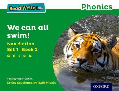 Cover for Gill Munton · Read Write Inc. Phonics: We Can All Swim! (Green Set 1 Non-fiction 2) - Read Write Inc. Phonics (Paperback Book) (2016)