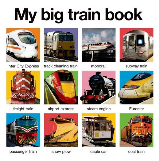 Cover for Roger Priddy · My Big Train Book - My Big Board Books (Board book) (2015)