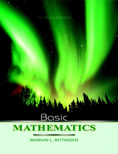 Cover for Marvin L. Bittinger · Basic Mathematics Value Pack (Includes Mathxl 12-month Student Access Kit  &amp; Tutor Center Access Code) (Paperback Book) [Pck Pap/ps edition] (2008)