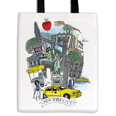 NYC Canvas Tote Bag - Galison - Gadżety - Galison - 9780735365438 - 22 września 2020