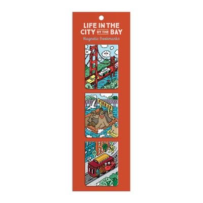 Life In The City By The Bay Magnetic Bookmarks - Galison - Bücher - Galison - 9780735381438 - 18. Januar 2024