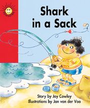 Cover for Joy Cowley · Shark in a sack (Book) (1996)