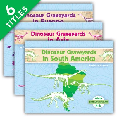 Dinosaur Graveyards (Set) - Grace Hansen - Books - Abdo Kids Jumbo - 9781098209438 - December 15, 2021