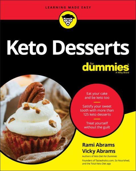 Keto Desserts For Dummies - Rami Abrams - Książki - John Wiley & Sons Inc - 9781119696438 - 18 czerwca 2020