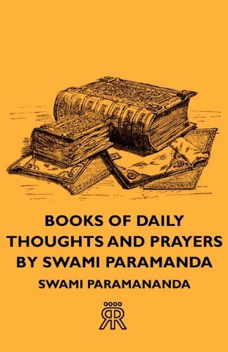 Cover for Swami Paramananda · Books of Daily Thoughts and Prayers by Swami Paramanda (Paperback Book) (2006)