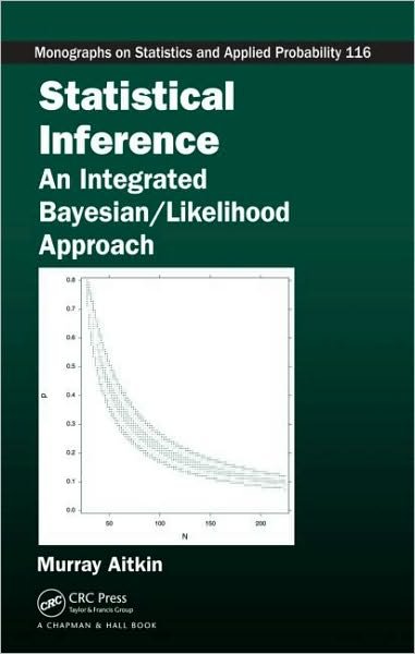 Cover for Aitkin, Murray (University of Melbourne, Australia) · Statistical Inference: An Integrated Bayesian / Likelihood Approach (Innbunden bok) (2010)