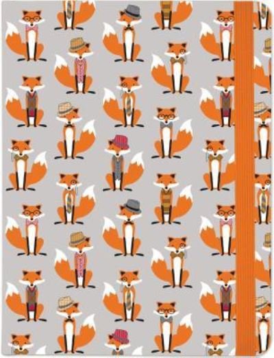 Cover for Inc Peter Pauper Press · Jrnl Mid Dapper Foxes (Innbunden bok) (2015)