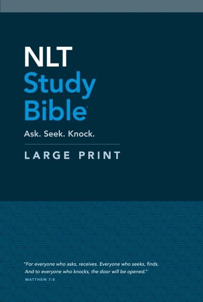 Cover for Tyndale · NLT Study Bible Large Print (Red Letter, Hardcover) (Bog) (2020)