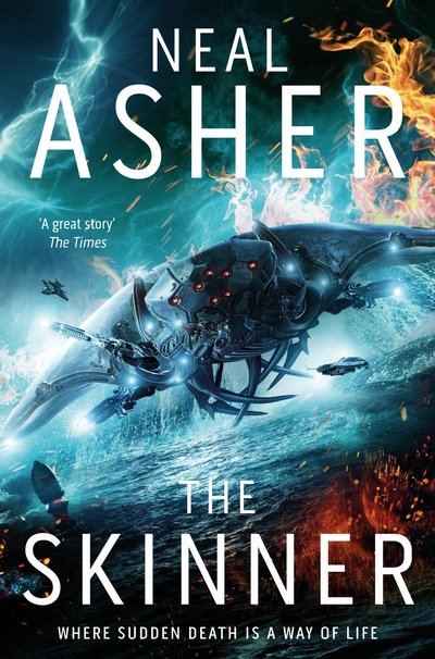 Cover for Neal Asher · The Skinner - Spatterjay (Paperback Book) (2018)