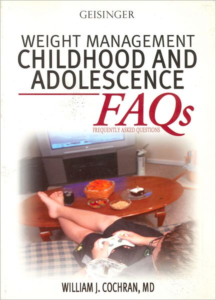 Cover for Cochran · Weight Management: Childhood and Adolescence Faqs (Paperback Book) (2007)