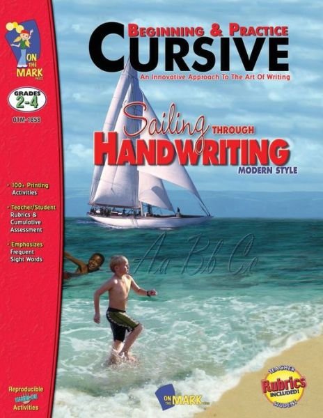 Cover for On the Mark Press · Beginning &amp; Practice Cursive Modern Style Gr. 2-4 (Taschenbuch) (2014)