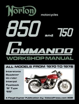 Cover for Floyd Clymer · Norton 850 and 750 Commando Workshop Manual All Models from 1970 to 1975 (Part Number 06-5146) (Pocketbok) (2021)