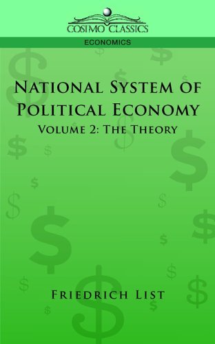 National System of Political Economy - Volume 2: the Theory - Friedrich List - Livros - Cosimo Classics - 9781596055438 - 2013
