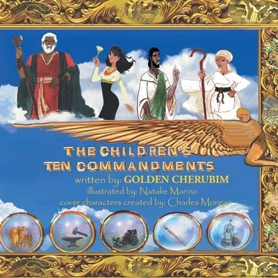 Cover for Golden Cherubim · Children's Ten Commandments (Book) (2023)