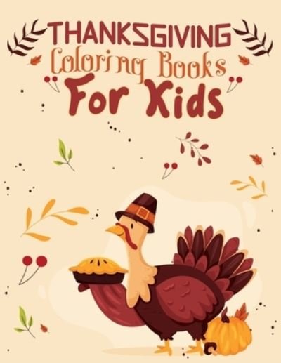 Cover for Second Language Journal · Thanksgiving Coloring Books for Kids (Taschenbuch) (2019)