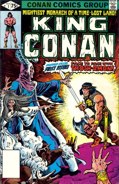 King Conan: The Original Comics Omnibus Vol. 1 - King Conan: The Original Comics Omnibus - Roy Thomas - Livres - Titan Books Ltd - 9781787745438 - 18 février 2025