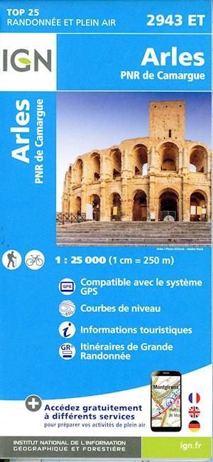 Arles / PNR de Camargue - TOP 25 -  - Livros - Institut Geographique National - 9782758555438 - 22 de abril de 2024