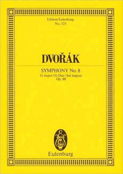 Cover for Dvorak · Sinfonie Nr. 8 G-Dur.ETP525 (Book)