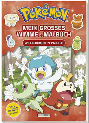 PokÃ©mon: Mein GroÃŸes Wimmel-malbuch Â– Willkommen In Paldea! (Buch)