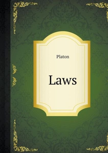 Cover for Platon · Laws (Paperback Book) (2018)