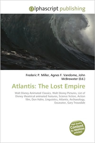 Cover for Atlantis · The Lost Empire (Buch)