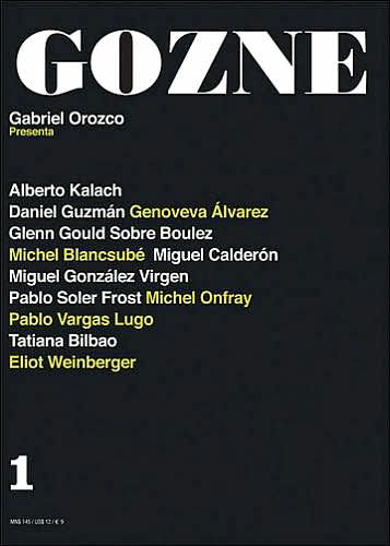 Cover for Michel Onfray · Gozne (Paperback Book) (2006)